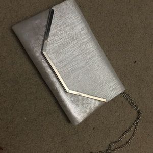 Silver Clutch